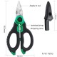 Electrician Scissors 6inch Wire Cutter Crimpper Stainless Wire stripper Cable Cutting Crimping Tool Electrician Scissors 6inch Wire Cutter Crimpper Stainless Wire stripper Cable Cutting Crimping Tool