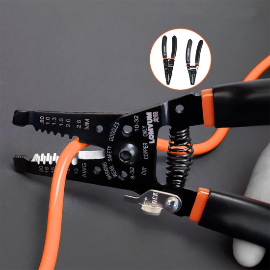 Multi-Tool Wire Stripper Cutter Crimper Professional Cable Stripping Tool Plier Multi-Tool Wire Stripper Cutter Crimper Professional Cable Stripping Tool Plier