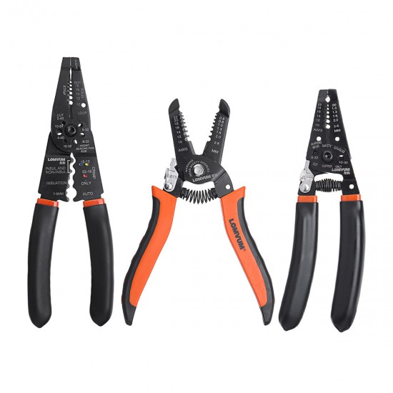 Multifunction Wire Stripper Cutter Crimper Professional Cable Stripping