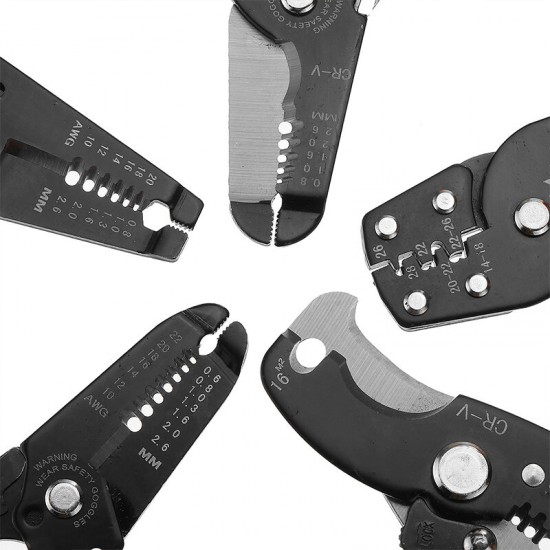 Multifunctional Cable Crimper Electric Wire Stripper Cutter Scissor Pliers Multifunctional Cable Crimper Electric Wire Stripper Cutter Scissor Pliers