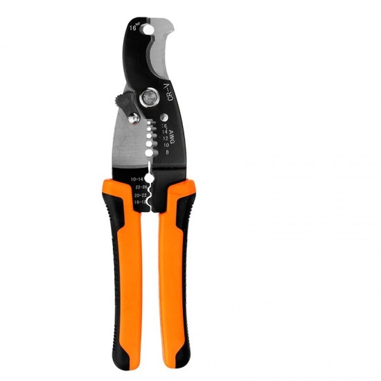 Multifunctional Cable Crimper Electric Wire Stripper Cutter Scissor Pliers