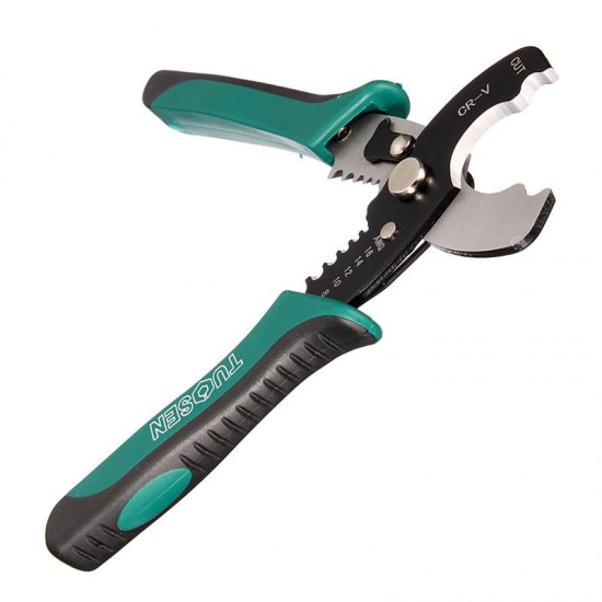 Multifunctional Wire Stripper Cable Cutting Scissor Stripping Pliers Cutter 1.6-4.0mm Hand Tools