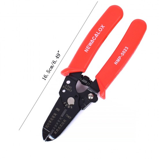 Mini Precise Cutter Stripper Cable Wire Stripper Clamp Wire Cutter Wire Loop Stripping Pliers Terminal Crimping Tool