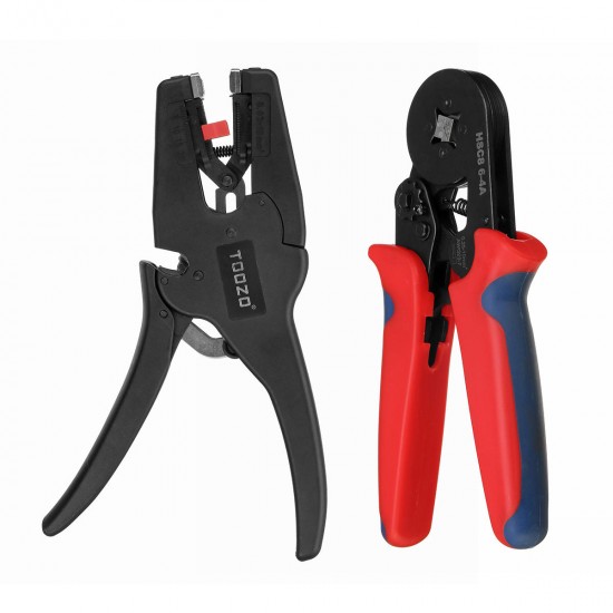 Professional Crimper Plier Wire Cutter Stripper 120Pcs Electrical Crimp Terminals