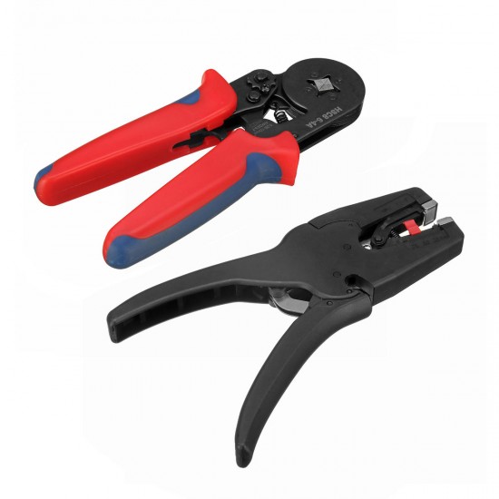 Professional Crimper Plier Wire Cutter Stripper 120Pcs Electrical Crimp Terminals