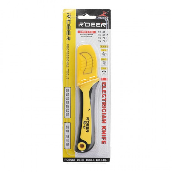 RD-63 Wire Stripper Cutter Cable Stripping Electrician Cutter Electrician Tools Straight Blade