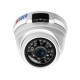 Wide Angle 2.8mm 720P 960P 1080P CCTV Dome Camera Indoor Outdoor Vandalproof ONVIF Infrared Metal Case IP camera