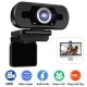 HD Webcam Wired 1080P with Microphone PC Laptop Desktop USB Webcams Pro Streaming Computer Camera