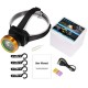 Mini 1080P HD LED Headlamp Camera Video Recorder IP66 Audio Night Vision Long Battery Life