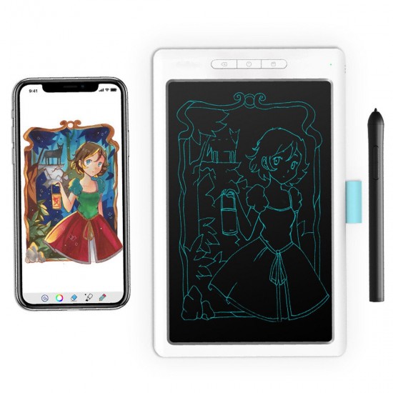 10 inch 8192 Levels bluetooth USB LCD Digital Anime Drawing Online Learning Graphics Tablet with Digital Pen Support Android Windows MAC