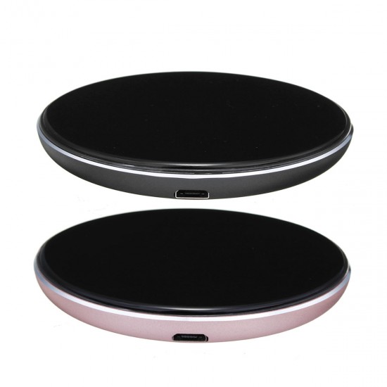10W Wireless Fast Charging Mat Pad Charger Dock Stand For iPhone X 8 8 plus