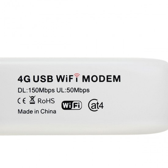 150Mbps 4G USB Dongle Hotspot Mobile Broadband WiFi Router Modem Unlocked WiFi Module 150Mbps 4G USB Dongle Hotspot Mobile Broadband WiFi Router Modem Unlocked WiFi Module
