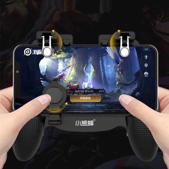 3 in 1 Mobile Gaming Gamepad Joystick Cooler Game Controller Handle With 2000/4000mAh Battery Phone Charger for 4.7-6.5 inch Smartphones 3 in 1 Mobile Gaming Gamepad Joystick Cooler Game Controller Handle With 2000/4000mAh Battery Phone Charger for 4.7-6.5 inch Smartphones