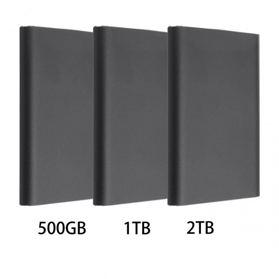 500G/1T/2T Portable External Hard Drive USB 3.0 HDD Storage Compatible Harddisk