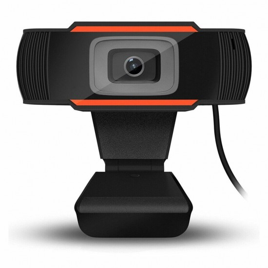 720P HD Free Drive USB Webcam Automatic Dimming Conference Live Computer Camera Built-in Noise Reduction Microphone for PC Laptop