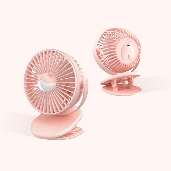720° Portable Clip LED Light USB Mini Fan Rechargeable 2000mAh Cooler Desktop Home Super Mute Small Air Fans 720° Portable Clip LED Light USB Mini Fan Rechargeable 2000mAh Cooler Desktop Home Super Mute Small Air Fans