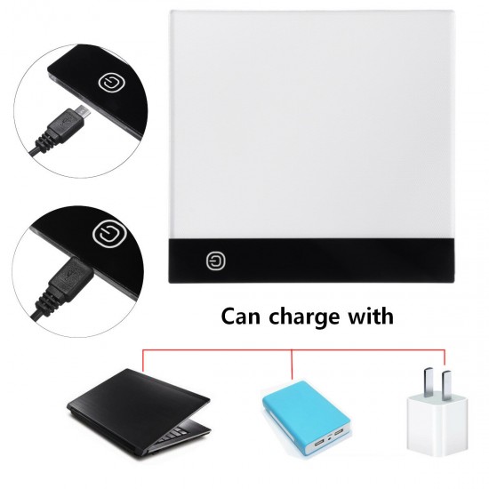 A4 LED Light Box Board Pad Art Craft Drawing Adjustable Tracing Tattoo Sketch A4 LED Light Box Board Pad Art Craft Drawing Adjustable Tracing Tattoo Sketch