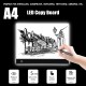 A4 LED Light Box Board Pad Art Craft Drawing Adjustable Tracing Tattoo Sketch A4 LED Light Box Board Pad Art Craft Drawing Adjustable Tracing Tattoo Sketch