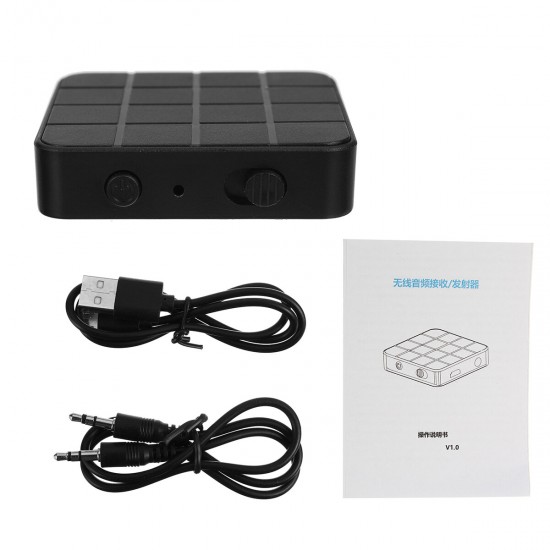 B32 2-In-1 bluetooth 5.0 3.5mm Jack AUX to RCA Audio Stereo Adapter Receiver Transmitter Converter for TV Laptop Stereo Headphone Speaker B32 2-In-1 bluetooth 5.0 3.5mm Jack AUX to RCA Audio Stereo Adapter Receiver Transmitter Converter for TV Laptop Stereo Headphone Speaker