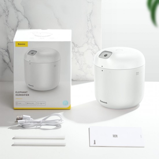 Elephant 600ML Large Capacity Humidifier with Night Light Function for Home Office Elephant 600ML Large Capacity Humidifier with Night Light Function for Home Office