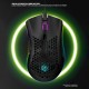 BM600 2.4GHz Wireless Gaming Mouse USB Rechargeable 1600DPI Adjustable RGB Backlit Hollow Out Honeycomb Office Gamer Mice