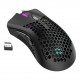 BM600 2.4GHz Wireless Gaming Mouse USB Rechargeable 1600DPI Adjustable RGB Backlit Hollow Out Honeycomb Office Gamer Mice