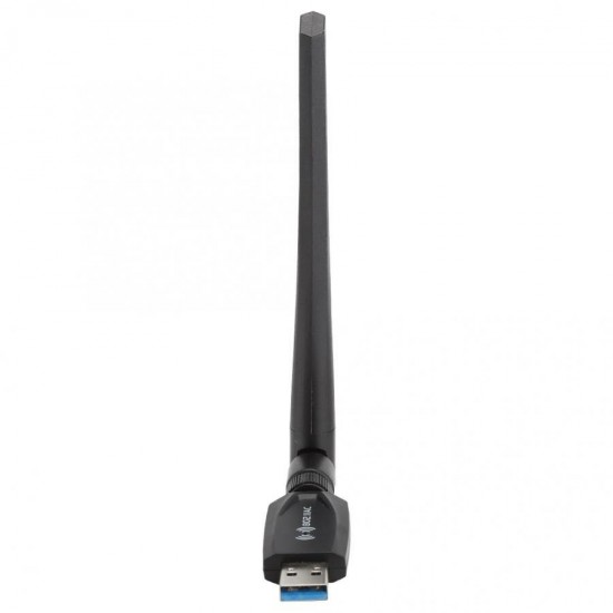 1200M Dual-band Driver-Free USB 3.0 Wireless 5.8G/2.4G AC Network Card WIFI Receiver for WindowsXP/Win7/Vista/Win8/Win10