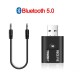2-in-1 3.5mm AUX Stereo Wireless Adapter USB bluetooth 5.0 Music Transmitter Receiver For TV Speaker Earphone