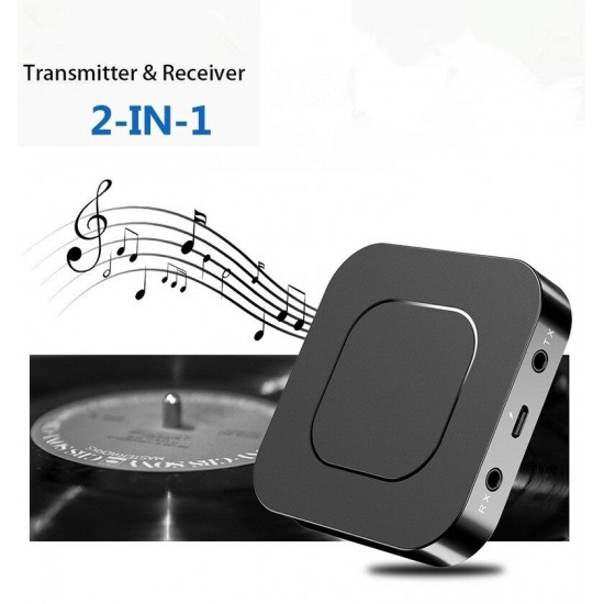 2 in 1 Audio Transmitter bluetooth 5.0 Receiver TV Computer Speaker Car Adapter Stereo Wireless Audio 3.5mm AUX Jack RCA Adapter
