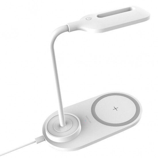 2 in 1 Multi-Function Table Lamp Home Lighting Fast Charging Wireless Charger 10W Power 3 Colors QI-compliant for iPhone11 Pro XR X 2 in 1 Multi-Function Table Lamp Home Lighting Fast Charging Wireless Charger 10W Power 3 Colors QI-compliant for iPhone11 Pro XR X