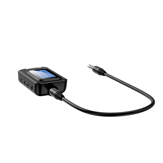 2in1 LCD Display bluetooth V5.0 EDR Receiver Transmitter 3.5mm Aux A2DP USB Adapter for Speaker Headphone TV PC Desktop Laptop Smart Phone 2in1 LCD Display bluetooth V5.0 EDR Receiver Transmitter 3.5mm Aux A2DP USB Adapter for Speaker Headphone TV PC Desktop Laptop Smart Phone