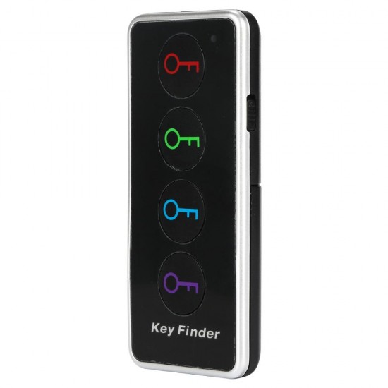 4 In 1 Mini Wireless Alarm Electronic Key Pet Finder Locator Remote Control Key Tracker GPRS Anti Lost Device With Flashlight