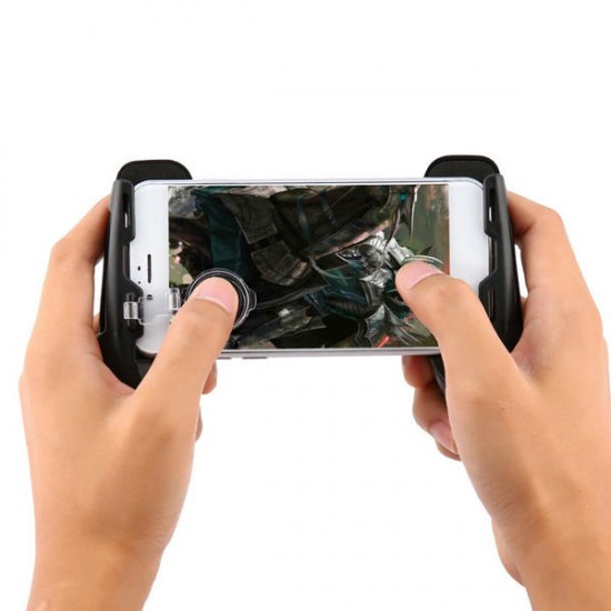 4 in 1 Mobile Phone Gamepad Joystick Gamer Controller Phone Holder For Smart Phone 4 in 1 Mobile Phone Gamepad Joystick Gamer Controller Phone Holder For Smart Phone