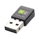 600Mbps USB Wireless Network Card WiFi Adapter Dual Band 2.4G/5G Wi-Fi Dongle For Desktop Laptop PC