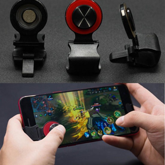 A9 Touch Screen Arcade Game Controller Joystick Clip-on Clamp For Mobile Phone Tablet
