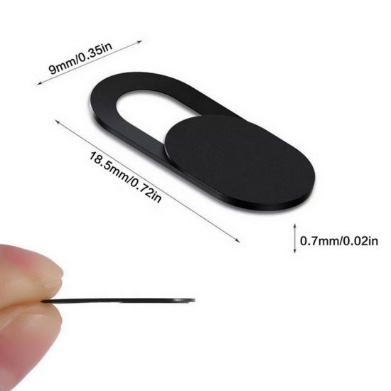 Anti-Hacker Peeping Plastic Notebook PC Tablet Phone lens Protector Sliding Shield Privacy Protection Cover