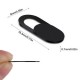 Anti-Hacker Peeping Plastic Notebook PC Tablet Phone lens Protector Sliding Shield Privacy Protection Cover