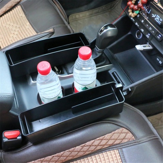 Attached Hook ABS Car Seat Slot Crevice Gap Car Storage Box Organizer Phone Holder For Universal Car Attached Hook ABS Car Seat Slot Crevice Gap Car Storage Box Organizer Phone Holder For Universal Car