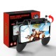 Foldable Gamepad Joystick Game Controller Trigger Mobile Phone Holder For Phone Game Foldable Gamepad Joystick Game Controller Trigger Mobile Phone Holder For Phone Game