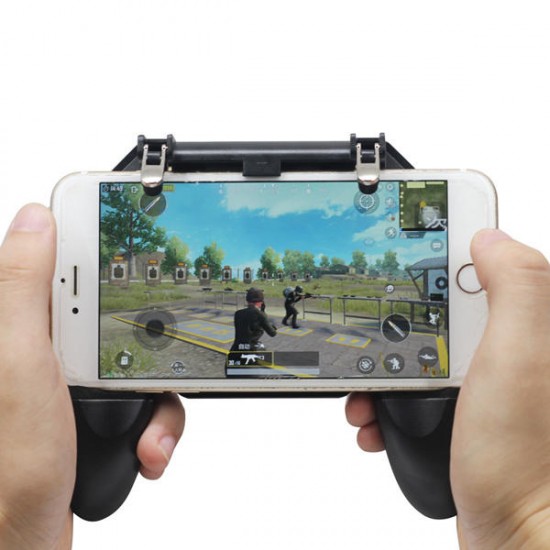 Foldable Gamepad Joystick Game Controller Trigger Mobile Phone Holder For Phone Game