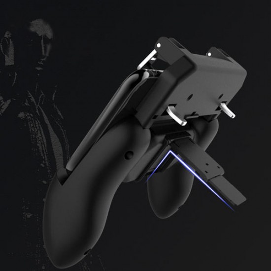Foldable Gamepad Joystick Game Controller Trigger Mobile Phone Holder For Phone Game Foldable Gamepad Joystick Game Controller Trigger Mobile Phone Holder For Phone Game