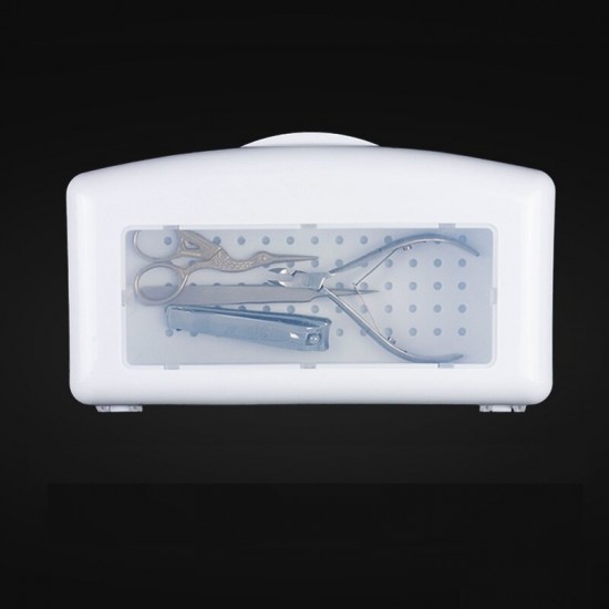 G08 Disinfection Storage Box Mobile Phone Watch Repair Tools Kit Manicure Nail Tools Cleaner Alcohol Disinfection with Self-draining Tray G08 Disinfection Storage Box Mobile Phone Watch Repair Tools Kit Manicure Nail Tools Cleaner Alcohol Disinfection with Self-draining Tray