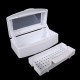 G08 Disinfection Storage Box Mobile Phone Watch Repair Tools Kit Manicure Nail Tools Cleaner Alcohol Disinfection with Self-draining Tray