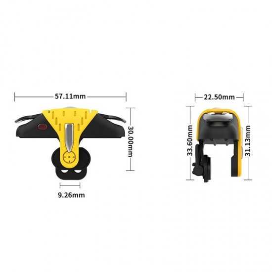 Gamepad Semiconductor Cooling Radiator Handle For iPhone XS 11Pro Mi10 Note 9S Gamepad Semiconductor Cooling Radiator Handle For iPhone XS 11Pro Mi10 Note 9S