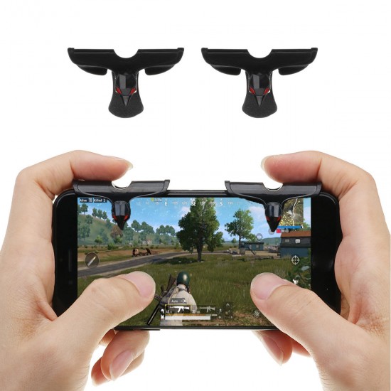 Gaming Trigger Shooter Controller Touch Screen Mobile Gamepad Joystick for Smartphoens