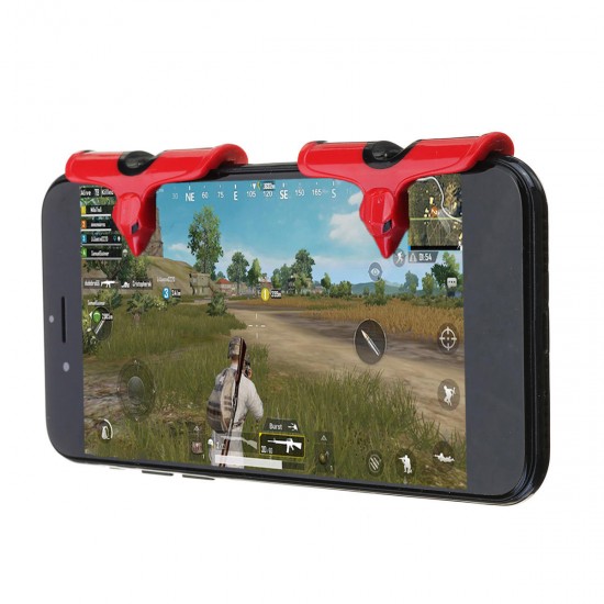 Gaming Trigger Shooter Controller Touch Screen Mobile Gamepad Joystick for Smartphones Gaming Trigger Shooter Controller Touch Screen Mobile Gamepad Joystick for Smartphones