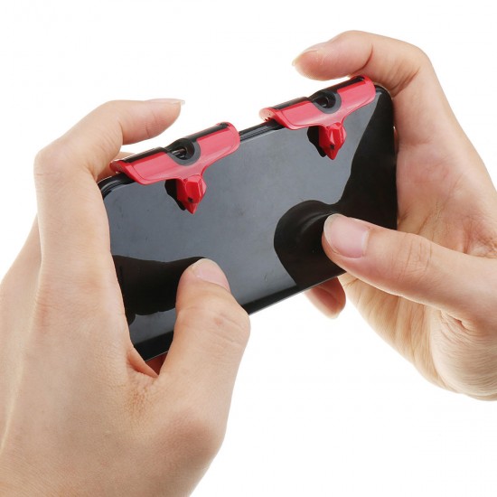 Gaming Trigger Shooter Controller Touch Screen Mobile Gamepad Joystick for Smartphones Gaming Trigger Shooter Controller Touch Screen Mobile Gamepad Joystick for Smartphones
