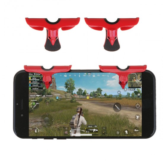 Gaming Trigger Shooter Controller Touch Screen Mobile Gamepad Joystick for Smartphones