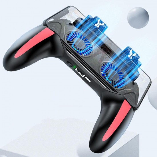 H10 Wireless Gamepad Portable Joystick Gaming Controller With Cooling Fan For iPhone X XS Mi9 S10+ Note 10