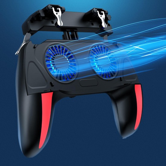 H10 Wireless Gamepad Portable Joystick Gaming Controller With Cooling Fan For iPhone X XS Mi9 S10+ Note 10